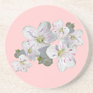 Dessous De Verre En Grès Éléments de coordination du Fleur sauvage de beaut