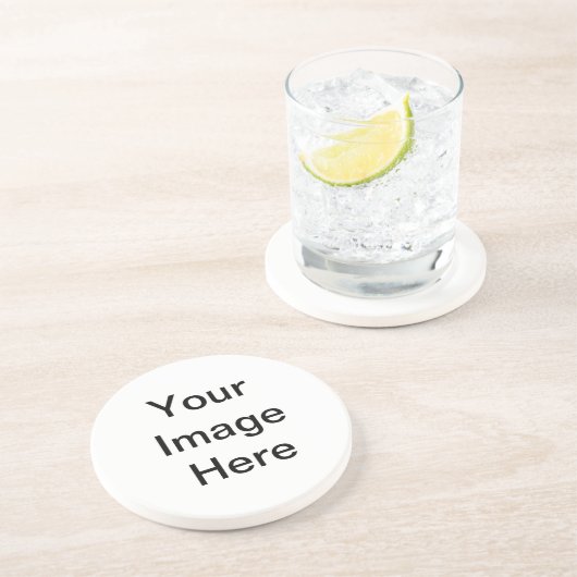 Dessous De Verre En Grès Éléments personnalisés (Côté)