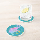 Dessous De Verre En Grès Eléphant (Côté)