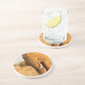 Dessous De Verre En Grès Éléphants (Côté)