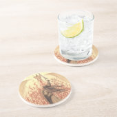 Dessous De Verre En Grès Elf contre le dragon (Côté)