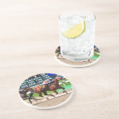 Dessous De Verre En Grès Emballage de beau Belmont Park (Côté)