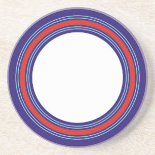 Dessous De Verre En Grès Emballage des couleurs pour un conducteur de