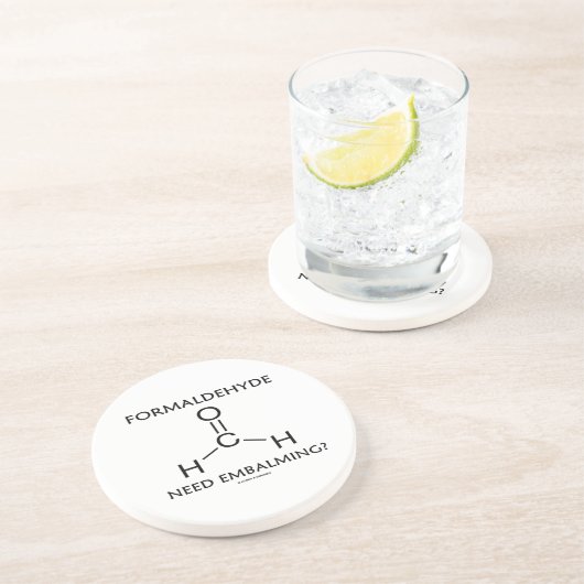 Dessous De Verre En Grès Embaumement du besoin de formaldéhyde ? (Molécule (Côté)