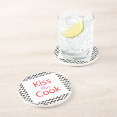 Dessous De Verre En Grès Embrasse Le Cuisinier (Côté)