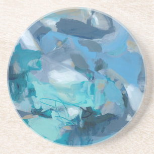 Dessous De Verre En Grès Embrouillé