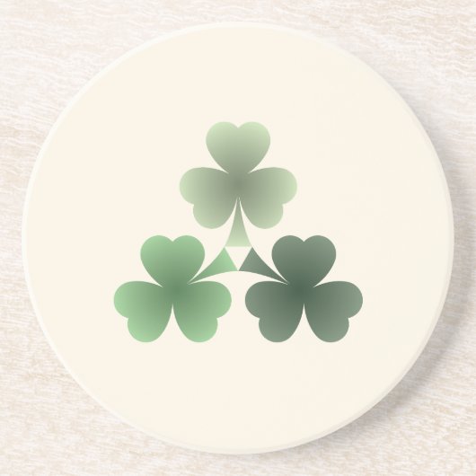 Dessous De Verre En Grès Émeraude (Devant)