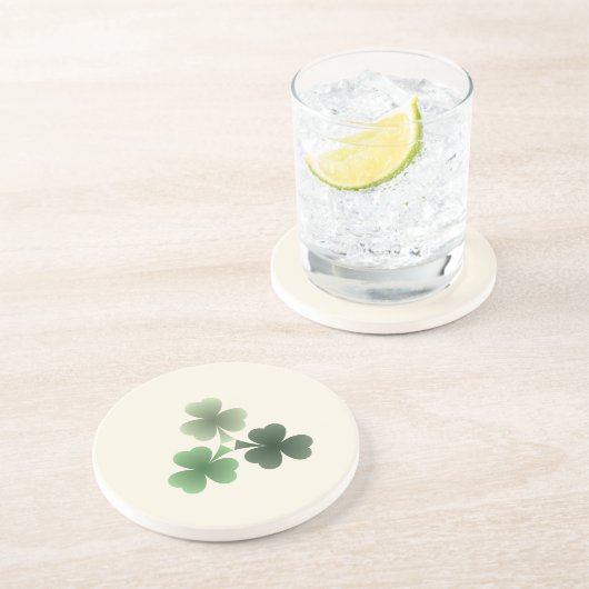 Dessous De Verre En Grès Émeraude (Côté)