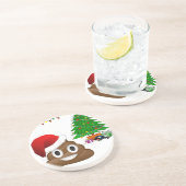 Dessous De Verre En Grès emoji de noël (Côté)