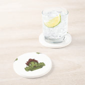 Dessous De Verre En Grès emoji zombie (Côté)