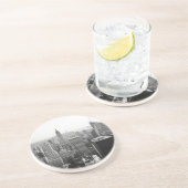 Dessous De Verre En Grès Empire States Building (Côté)