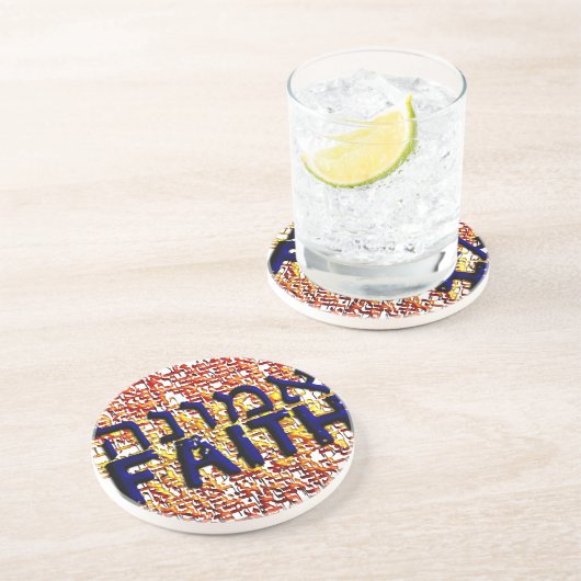 Dessous De Verre En Grès Emunah (Côté)