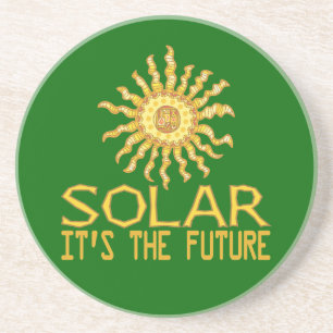 Dessous De Verre En Grès Énergie solaire
