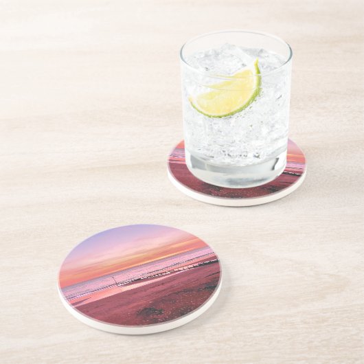 DESSOUS DE VERRE EN GRÈS ENSOLEIL (Côté)