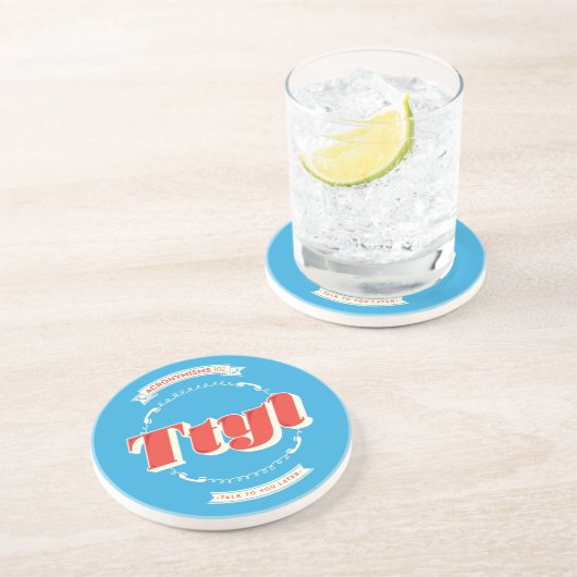 Dessous De Verre En Grès Entretien à vous plus tard (Côté)