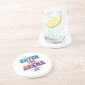 Dessous De Verre En Grès Entrez dans l'arène. (Côté)