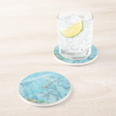 Dessous De Verre En Grès Épave de récif corallien (Côté)