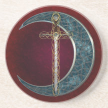 Épée et lune celtiques