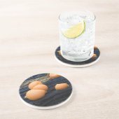 Dessous De Verre En Grès Epidendrum de Lycogala de la boue de Groening du (Côté)