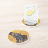 Dessous De Verre En Grès Épouvantail du Magicien d'Oz, Contes de fées vinta (Côté)