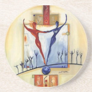Dessous De Verre En Grès équilibre