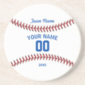 Dessous De Verre En Grès Équipe de baseball Sport (Devant)