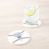 Dessous De Verre En Grès Équipe de baseball Sport (Côté)