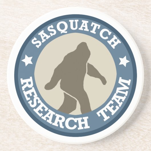 Dessous De Verre En Grès Équipe de recherche de Sasquatch (Devant)