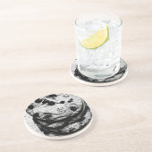 Dessous De Verre En Grès escalier de biscuits (Côté)