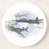 Escorte de vol du mustang P-51
