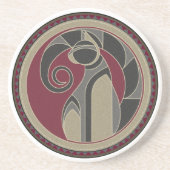 Dessous De Verre En Grès Esprit De Chat (Devant)