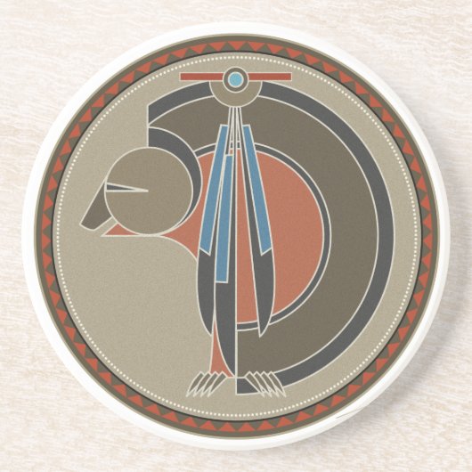 Dessous De Verre En Grès Esprit D'Ours (Devant)