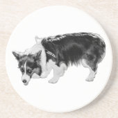 Dessous De Verre En Grès Essai de goût minuscule (Devant)