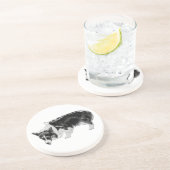 Dessous De Verre En Grès Essai de goût minuscule (Côté)