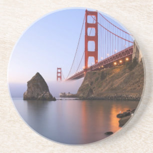 Dessous De Verre En Grès États-Unis, Californie, San Francisco. Golden Gate