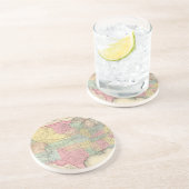 Dessous De Verre En Grès États-Unis d'Amérique (Côté)