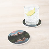 Dessous De Verre En Grès États-Unis, État de Washington. Mt. Rainier Reflet (Côté)