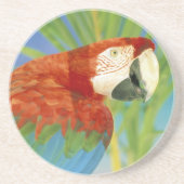 Dessous De Verre En Grès États-Unis, Hawaï. Perroquet (Devant)