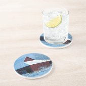 Dessous De Verre En Grès États-Unis, Missouri, comté de Jackson, Fleming Pa (Côté)