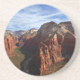 Dessous De Verre En Grès États-Unis, Utah, parc national de Zion