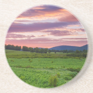 Dessous De Verre En Grès États-Unis, Virginie-Occidentale, Davis. Paysage