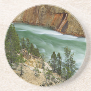 Dessous De Verre En Grès États-Unis, Wyoming, Parc national de Yellowstone