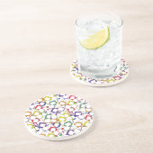 Dessous De Verre En Grès Été de bascules de motif de bascule électronique (Côté)