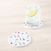Dessous De Verre En Grès étoile (Côté)