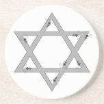 Dessous De Verre En Grès étoile de David élégante<br><div class="desc"></div>