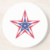 Dessous De Verre En Grès Étoile de la liberté (Devant)