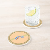 Dessous De Verre En Grès Étoiles commémoratives - (Côté)