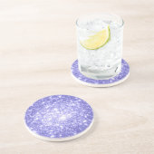 Dessous De Verre En Grès Étoiles de lavande (Côté)