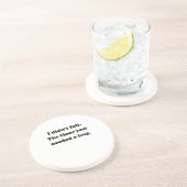 Dessous De Verre En Grès Étreinte de plancher (Côté)