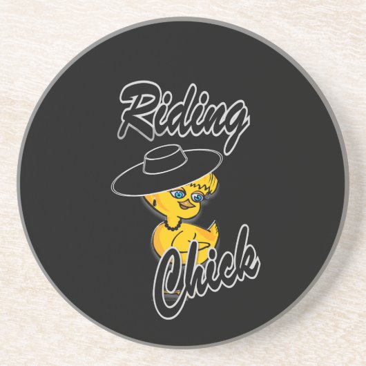 Dessous De Verre En Grès Étudiant Chick #4 (Devant)